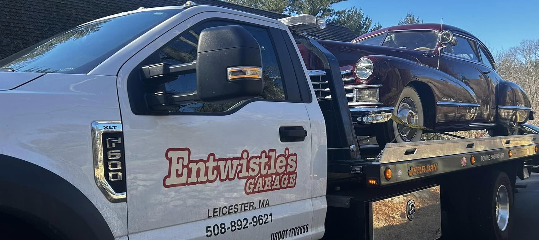 Image of Entwistle's Garage Tow Truck